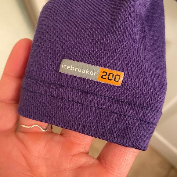 Icebreaker quarter zip merino wool baselayer top - Picture 4 of 5